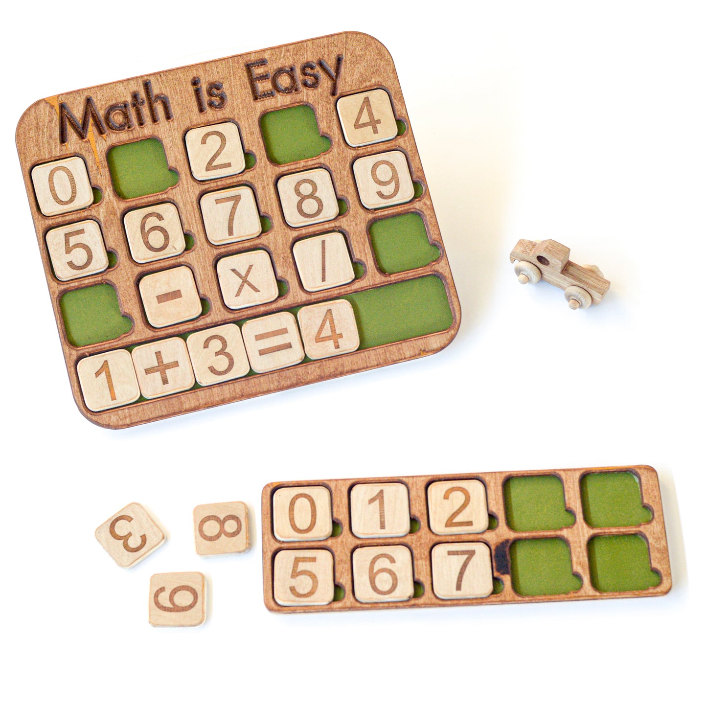 Math is Easy||Montessori Math Puzzle